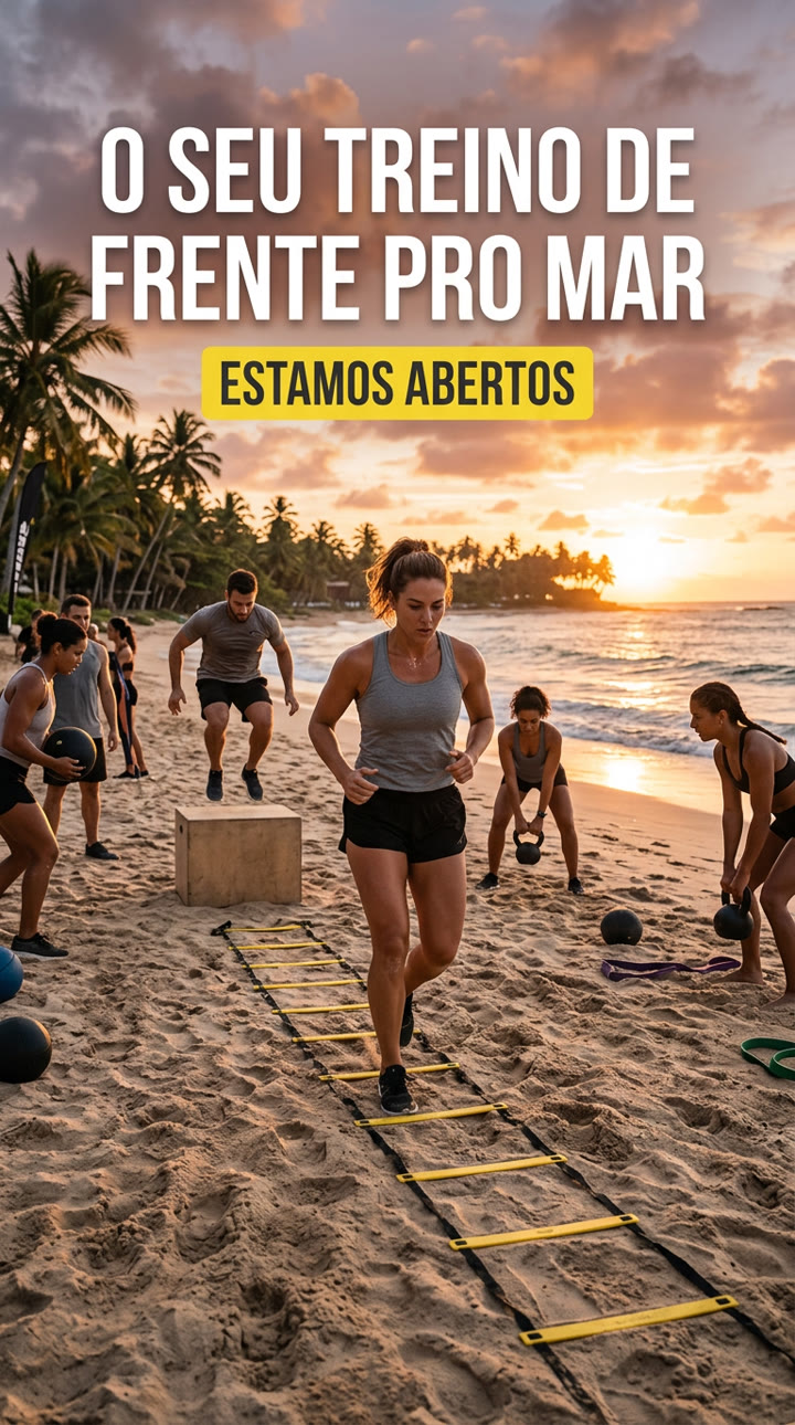 Arte demonstrativa para Treino funcional, sem marca